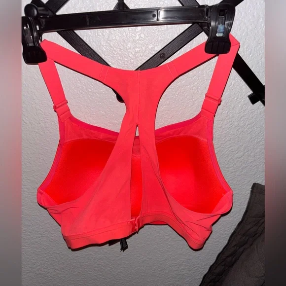 Victoria’s Secret On Point Sports Bra Coral 38D High Support Workout TrainingPro - Picture 5 of 5